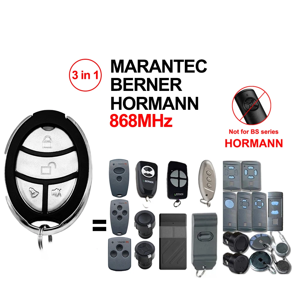 Пульт дистанционного управления Hormann Marantec Berner для гаражных дверей, 868 МГц, передатчик HORMANN HSM2 HSM4 HSE2 HSE4 HSZ2 HSP4
Пульт дистанционного управления Hormann Marantec Berner для гаражных дверей, 868 МГц, передатчик HORMANN HSM2 HSM4 HSE2 HSE4 HSZ2 HSP4