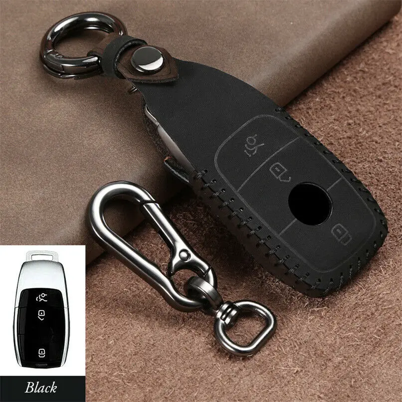 1Pcs 3 Buttons Suede Leather Car Key Shell Case Cover Key Holder With Keychain For 2016 2017 2018 Mercedes-Benz E Class W213
1Pcs 3 Buttons Suede Leather Car Key Shell Case Cover Key Holder With Keychain For 2016 2017 2018 Mercedes-Benz E Class W213