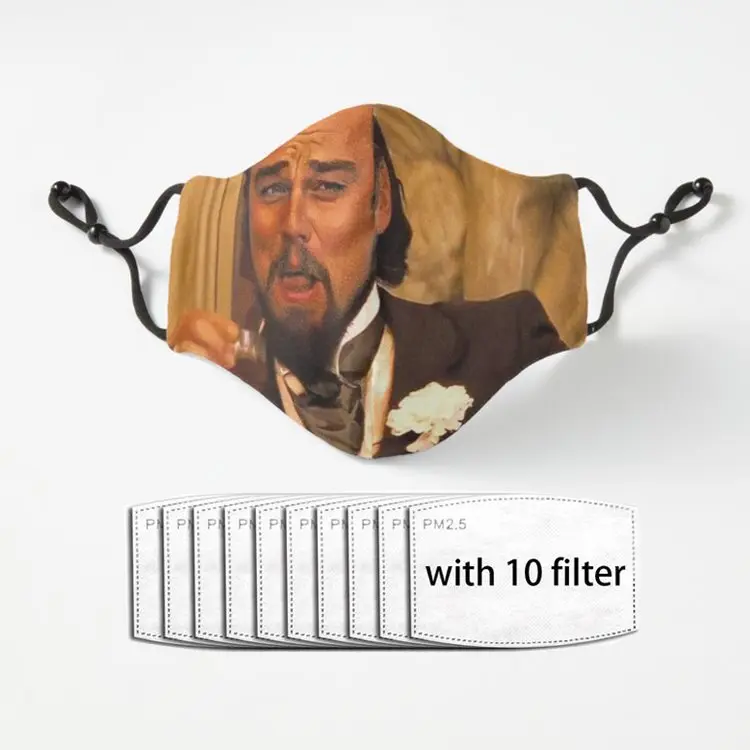 Leonardo DiCaprio laughing django unchained candie meme Adult Mask Dust Reusable Polyester Face Mouth Mask
Leonardo DiCaprio laughing django unchained candie meme Adult Mask Dust Reusable Polyester Face Mouth Mask
