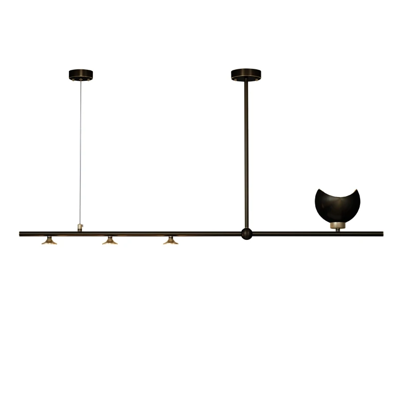 Postmodern Copper Luxury Chandelier Dining Living Room Long LED Hanging Light Restaurant Bar Creative Glass Ball Pendant Lamp
Postmodern Copper Luxury Chandelier Dining Living Room Long LED Hanging Light Restaurant Bar Creative Glass Ball Pendant Lamp