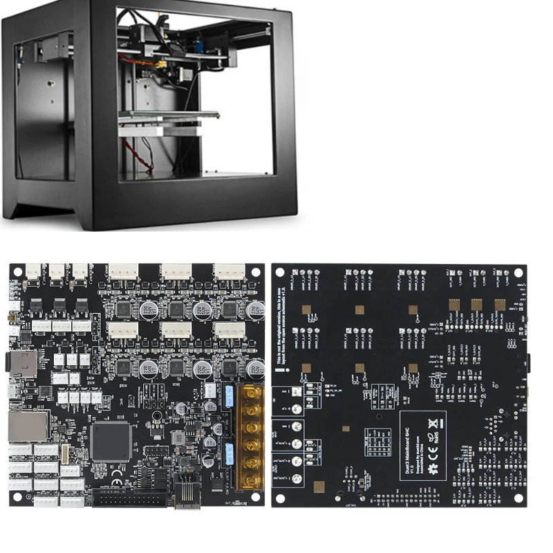 3D Printer CNC Machine Clone Duet 3 6HC and 7i Colour Touch Screen Upgrades Controller Board Advanced 32bits
3D Printer CNC Machine Clone Duet 3 6HC and 7i Colour Touch Screen Upgrades Controller Board Advanced 32bits