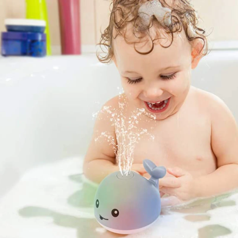 Bath Toys Spray Water Light Rotate with Shower Pool Kids Toys for Children Toddler Swimming Party Bathroom LED Light Toys Gift
Bath Toys Spray Water Light Rotate with Shower Pool Kids Toys for Children Toddler Swimming Party Bathroom LED Light Toys Gift