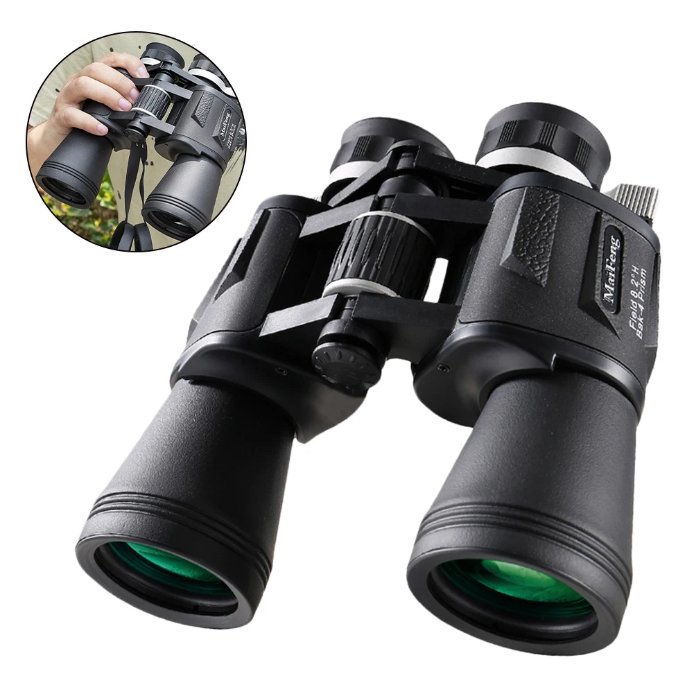 20X50 Professional Binoculars Powerful High Quality Military 50000M Super Clear BAK4-Prism HD Telescope Low Night Vision Hunting
20X50 Professional Binoculars Powerful High Quality Military 50000M Super Clear BAK4-Prism HD Telescope Low Night Vision Hunting