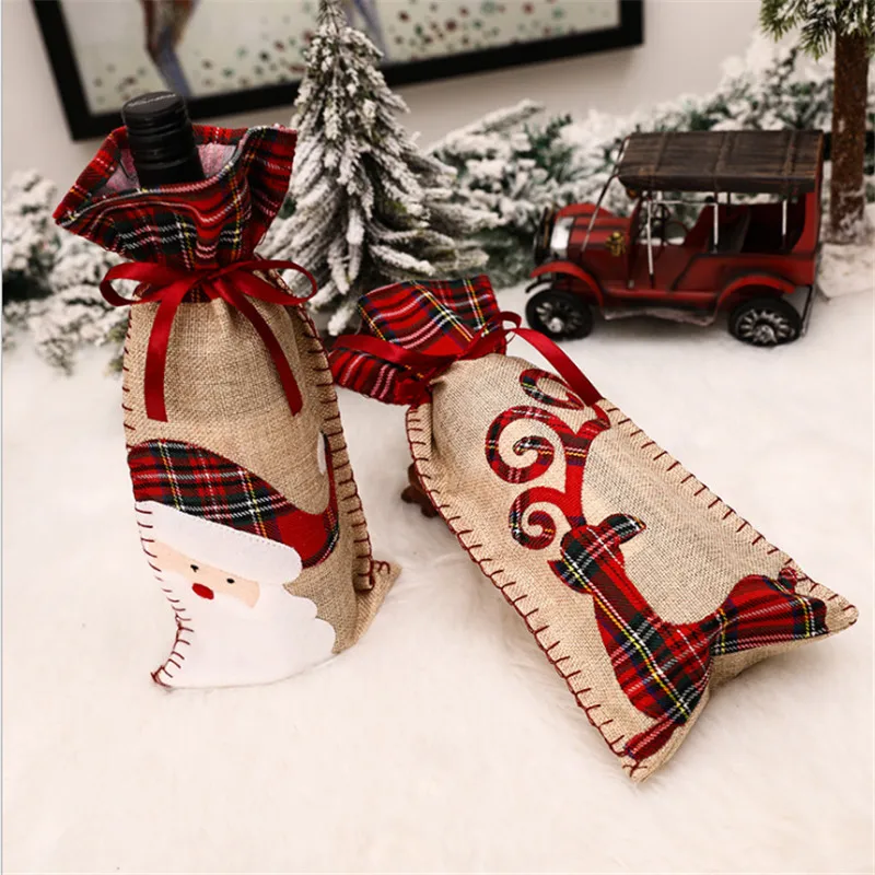 Christmas Decorations for Home Burlap Santa Wine Bottle Set Decoration Merry Christmas Navidad 2021 Christmas Gift Kerst Xmas
Christmas Decorations for Home Burlap Santa Wine Bottle Set Decoration Merry Christmas Navidad 2021 Christmas Gift Kerst Xmas