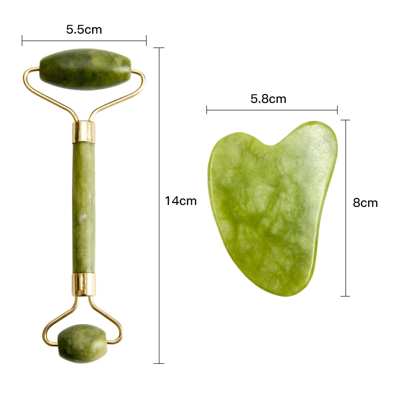Jade Face Massager Gua Sha Jade Roller Face Roller Massager for Face Thin Face Lift Anti Wrinkle Facial Beauty Skin Care Tools
Jade Face Massager Gua Sha Jade Roller Face Roller Massager for Face Thin Face Lift Anti Wrinkle Facial Beauty Skin Care Tools