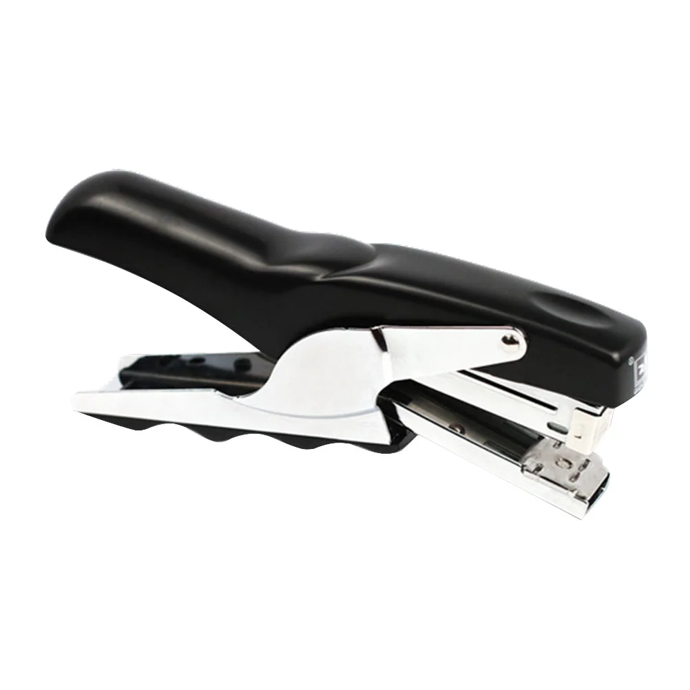 1pc Plier Stapler No-Jam Hand Grip Metal Stapler Save Effort Stapler without Stitching Needle (Black)
1pc Plier Stapler No-Jam Hand Grip Metal Stapler Save Effort Stapler without Stitching Needle (Black)