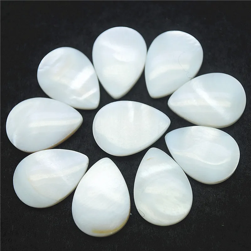 30PCS White Shell Cabochons Mother Of Pearl Loose Beads NO Hole Teardrop Shape 13x18MM 18X25MM DIY Jewelry Accessories
30PCS White Shell Cabochons Mother Of Pearl Loose Beads NO Hole Teardrop Shape 13x18MM 18X25MM DIY Jewelry Accessories