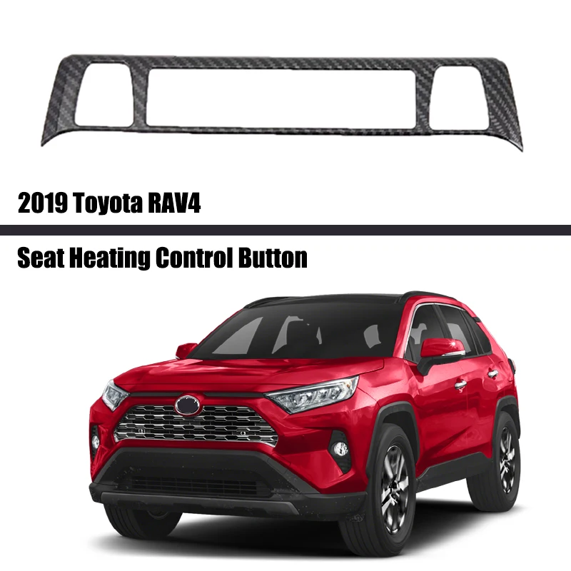 For Toyota RAV4 2019 2020 2021 Carbon Fiber Seat Heated Switch Cover Trim Heater Control Button Sticker Inner Car Accessories
For Toyota RAV4 2019 2020 2021 Carbon Fiber Seat Heated Switch Cover Trim Heater Control Button Sticker Inner Car Accessories
