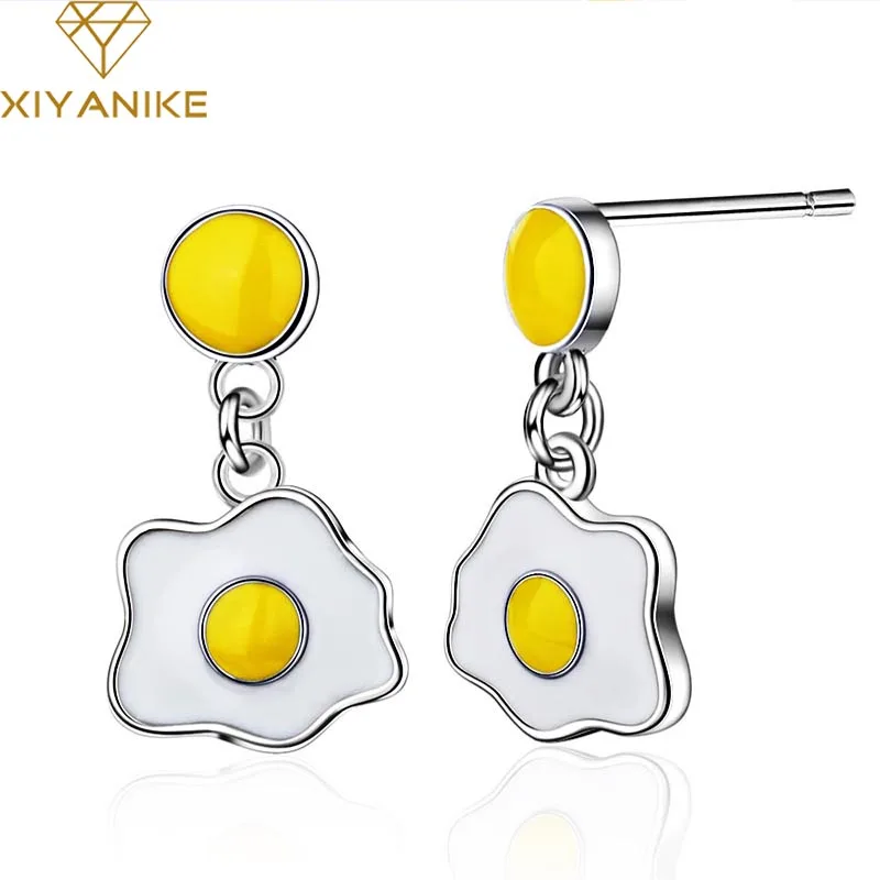 Женские серьги-капельки XIYANIKE, из стерлингового серебра 925 пробы, с антиаллергенным рисунком, геометрические ювелирные изделия 
Женские серьги-капельки XIYANIKE, из стерлингового серебра 925 пробы, с антиаллергенным рисунком, геометрические ювелирные изделия