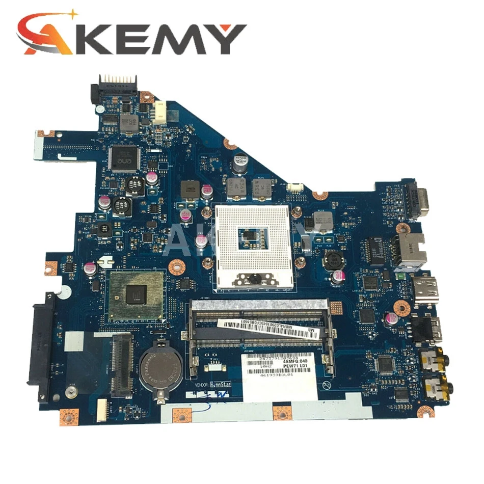 Akemy PEW71 LA-6582P MBR4L02001 MB.R4L02.001 материнская плата для ноутбука Acer aspire 5742 Материнская