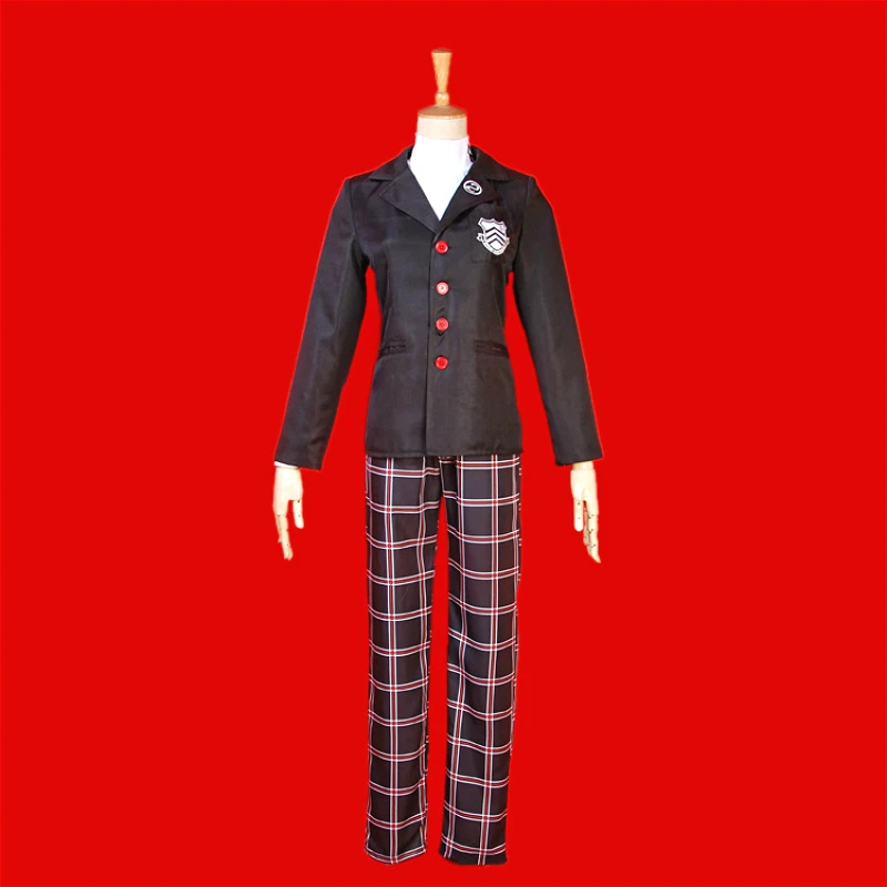 Anime P5/Persona 5 Cosplay Costume Set Joker Amamiya Ren Cosplay Costume Set Top+Coat+Pants Halloween Clothes
Anime P5/Persona 5 Cosplay Costume Set Joker Amamiya Ren Cosplay Costume Set Top+Coat+Pants Halloween Clothes