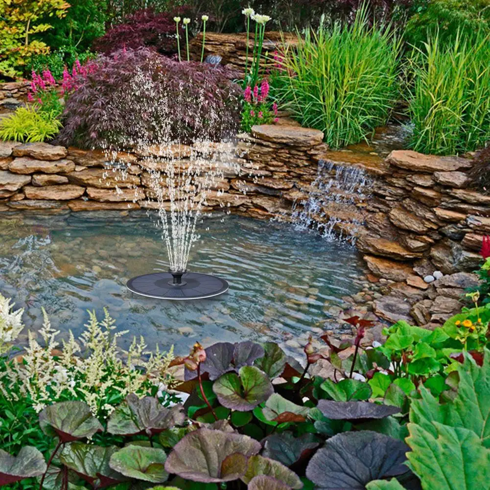 2.2V/7 WSolar Water Fountain Solar Panel Anti-collision Bar Floating Fountain Bird Bath Pond Pool Garden Accessories
2.2V/7 WSolar Water Fountain Solar Panel Anti-collision Bar Floating Fountain Bird Bath Pond Pool Garden Accessories