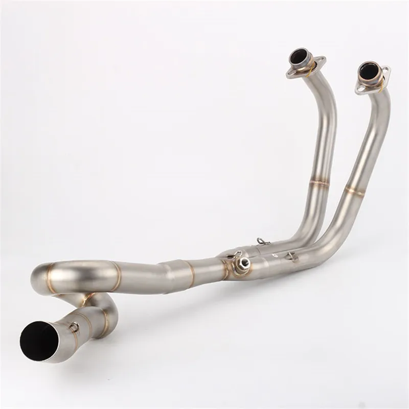 Motorcycle modified exhaust pipe front section NINJA400 Z400 swing elbow NINJA400 full set of connecting pipe
Motorcycle modified exhaust pipe front section NINJA400 Z400 swing elbow NINJA400 full set of connecting pipe