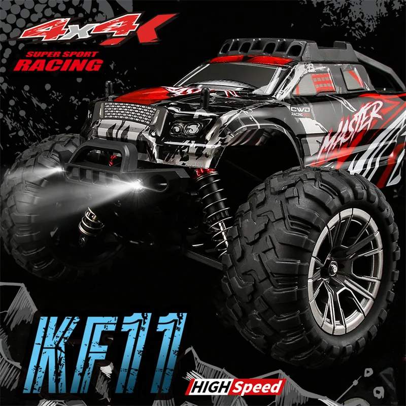 Автомобиль Радиоуправляемый KF11 1/16 4WD, 2,4 ГГц, 33 км/ч светодиодный стойкий IPX6
Автомобиль Радиоуправляемый KF11 1/16 4WD, 2,4 ГГц, 33 км/ч светодиодный стойкий IPX6