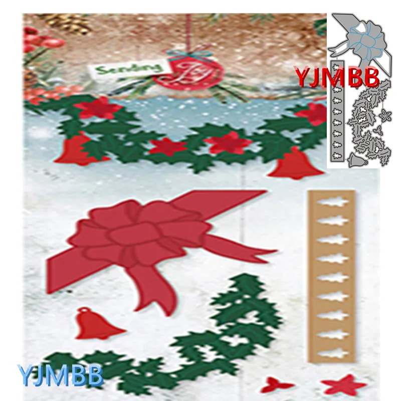 YJMBB Christmas Decoration #11 Metal Cutting Mould Scrapbook Album Paper DIY Card Merry Christmas Craft Embossing Die Cutting
YJMBB Christmas Decoration #11 Metal Cutting Mould Scrapbook Album Paper DIY Card Merry Christmas Craft Embossing Die Cutting