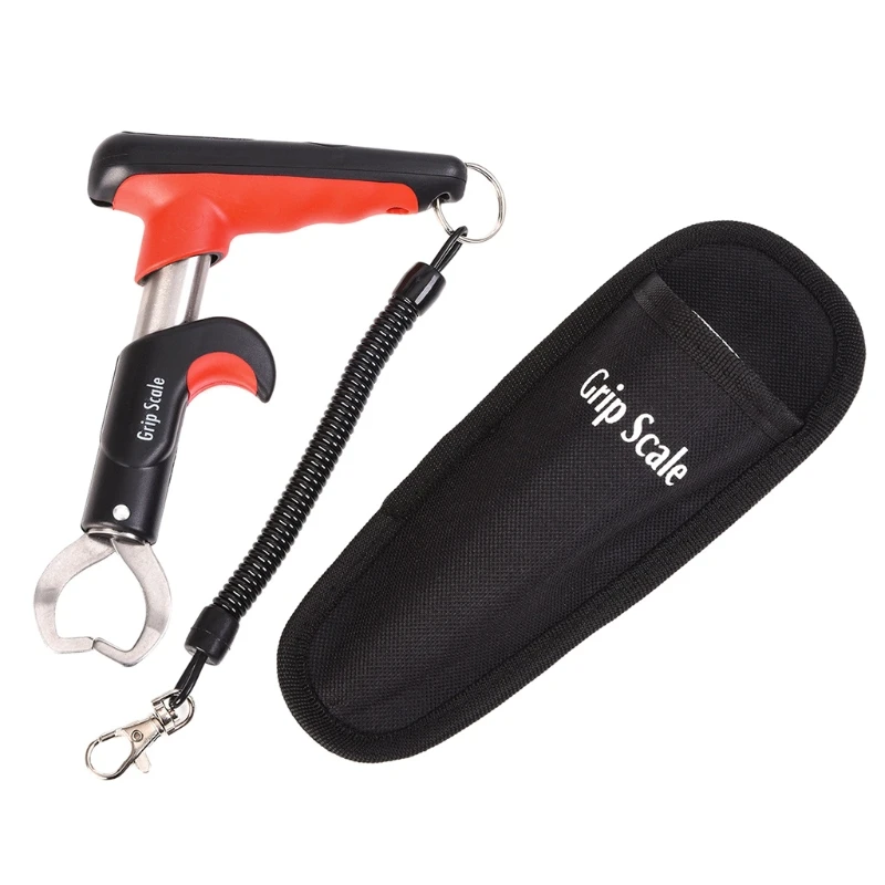 Fishing Gripper 25kg(55lb) Digital Scale Fish Lip Grip Scale Fish Control Tool K3NC 
Fishing Gripper 25kg(55lb) Digital Scale Fish Lip Grip Scale Fish Control Tool K3NC