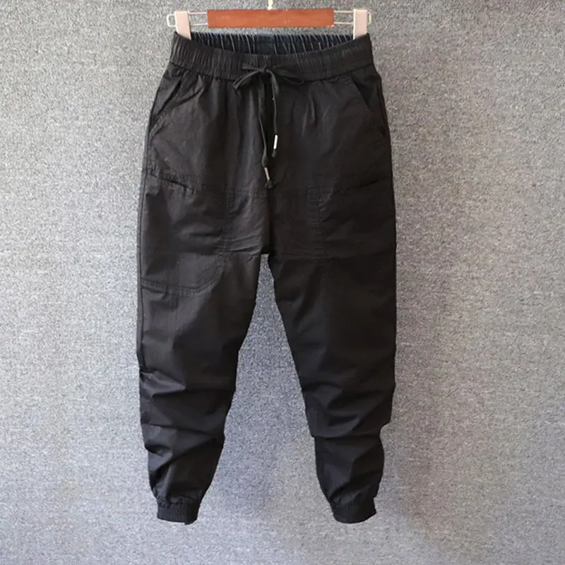 Mens Skateboard Hip Hop High Street Harem Trousers Men Korean Fashion Elastic Waist Streetwear Harem Pants For Male 
Mens Skateboard Hip Hop High Street Harem Trousers Men Korean Fashion Elastic Waist Streetwear Harem Pants For Male