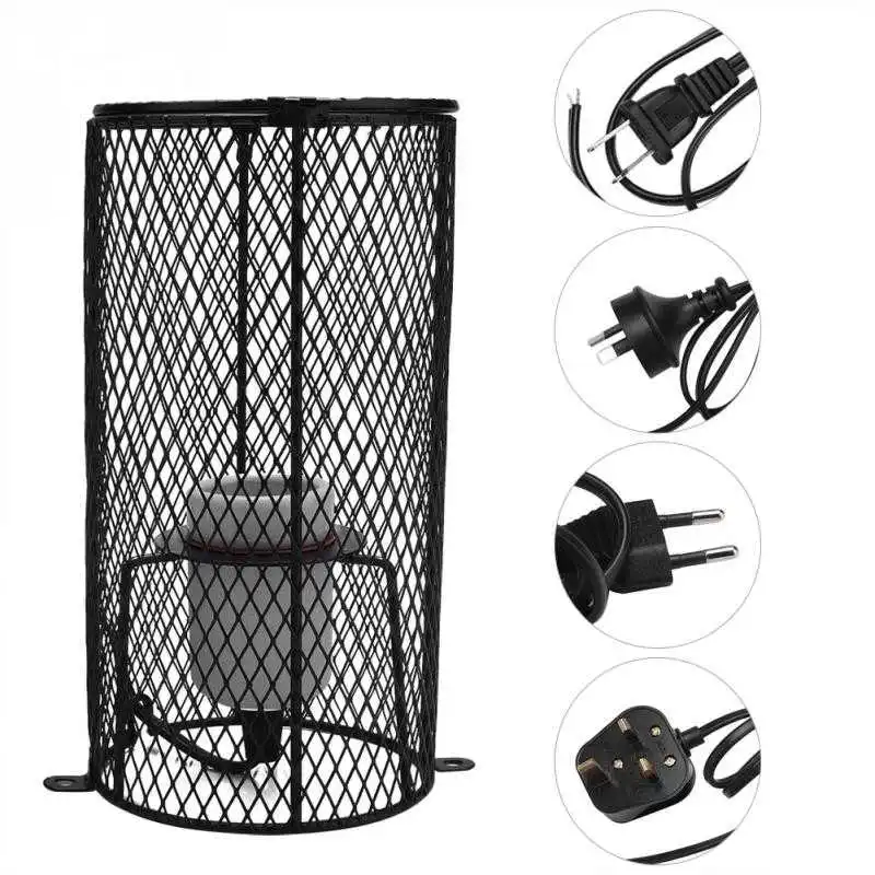 Pet Heating lamp Infrared Ceramic Light With Safety Cage Emitter Heat Lamp Pet Supplies Chickens Reptile Snake Lizard Lamp
Pet Heating lamp Infrared Ceramic Light With Safety Cage Emitter Heat Lamp Pet Supplies Chickens Reptile Snake Lizard Lamp