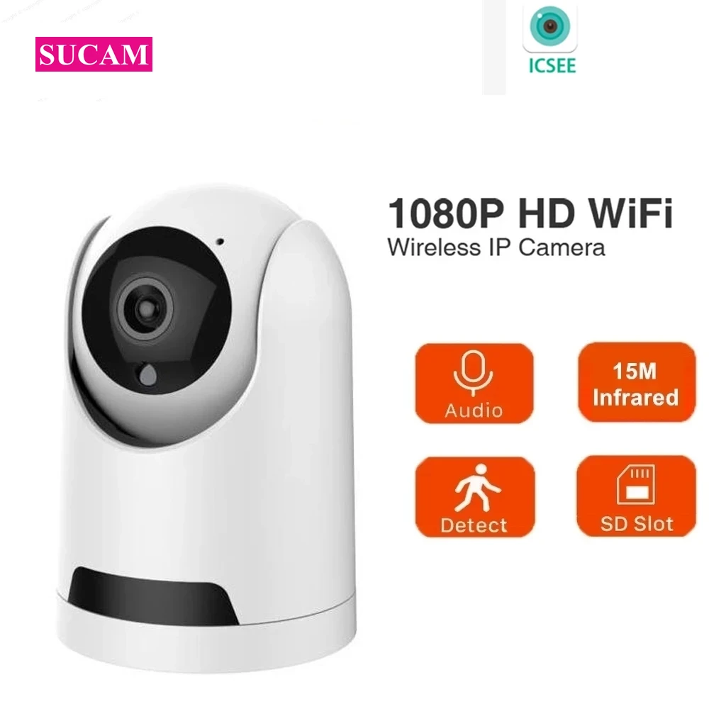 Крытый 2MP IP беспроводной WiFi мини камера обнаружения движения ICSEE безопасности видеонаблюдения PTZ камера детский монитор
Крытый 2MP IP беспроводной WiFi мини камера обнаружения движения ICSEE безопасности видеонаблюдения PTZ камера детский монитор