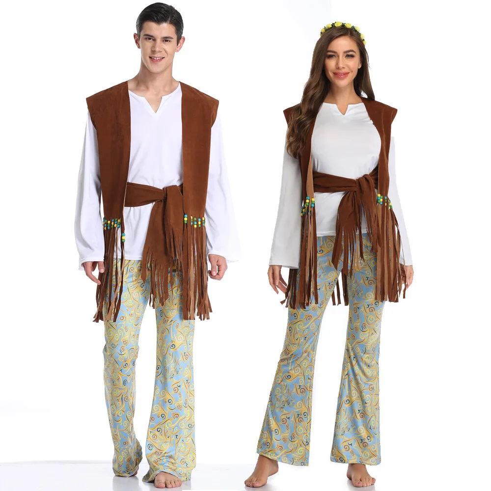 Halloween Costume Adult Couple Costume Indian Tribal Princess costume hip hop fringe costume halloween costumes for men adult
Halloween Costume Adult Couple Costume Indian Tribal Princess costume hip hop fringe costume halloween costumes for men adult
