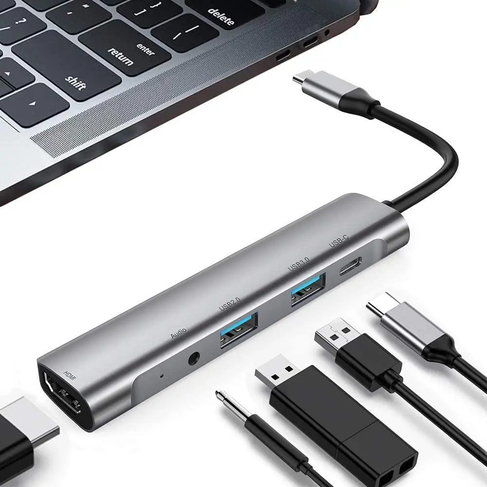 USB C HUB for samsung Dex Type C HUB to HDMI USB 3.0 Audio Jack DATA Adapter Docking Station for Macbook for iPad pro 2020 2018
USB C HUB for samsung Dex Type C HUB to HDMI USB 3.0 Audio Jack DATA Adapter Docking Station for Macbook for iPad pro 2020 2018