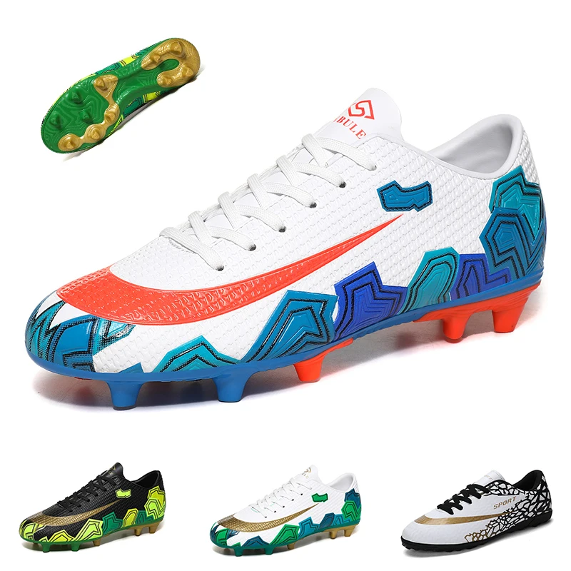 2020 New Arrival Men's Soccer Shoes Large Size Ultralight Football Boots Boys Sneakers Non-Slip FG/TF Soccer Cleats Ankle Boots
2020 New Arrival Men's Soccer Shoes Large Size Ultralight Football Boots Boys Sneakers Non-Slip FG/TF Soccer Cleats Ankle Boots