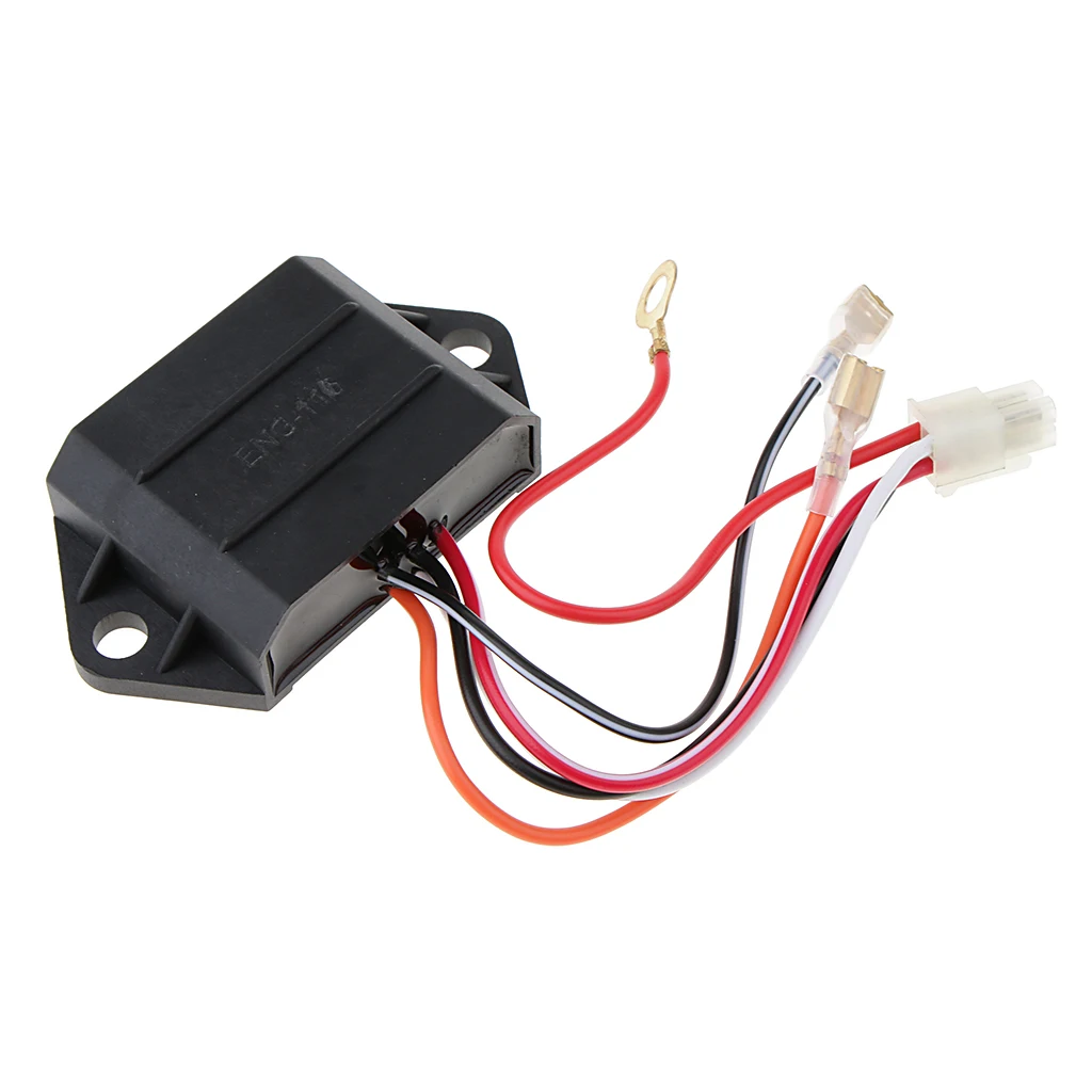 Черный CDI Ignitor для EZ Go Golf Cart OE #72562-G01 Part Number # EPIGC107 | Автомобили и мотоциклы