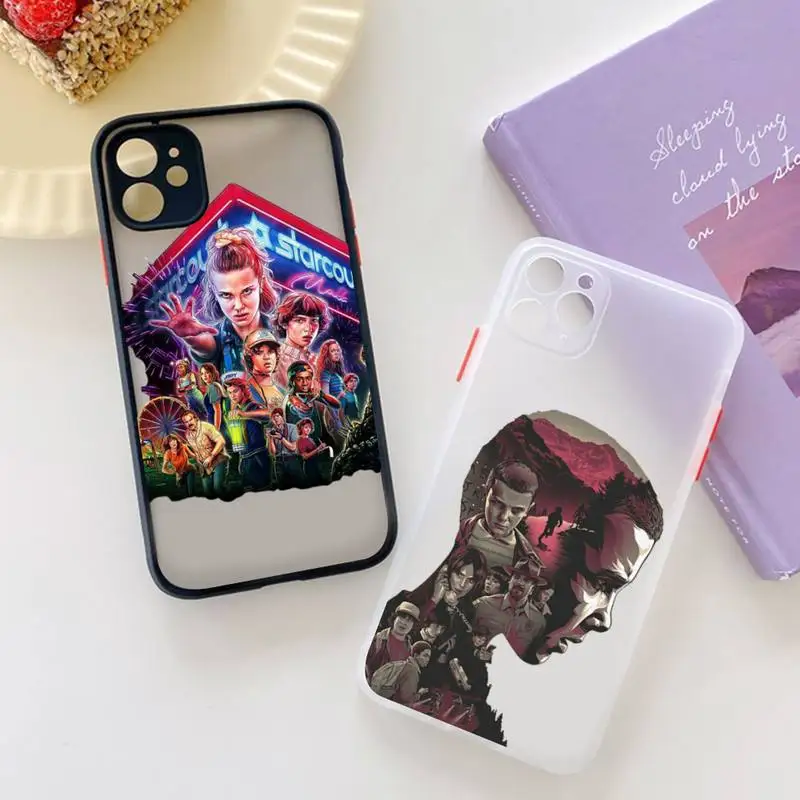 FHNBLJ Stranger Things Phone Case for iPhone X XR XS 7 8 Plus 11 12 13 pro MAX 13mini Translucent Matte Shockproof Case
FHNBLJ Stranger Things Phone Case for iPhone X XR XS 7 8 Plus 11 12 13 pro MAX 13mini Translucent Matte Shockproof Case