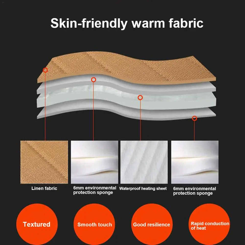 Car Seat Heat Pad 12V Heated Car Seat Cushion Cover Seat Winter Household Cushion Cardriver Heated Seat Cushion
Car Seat Heat Pad 12V Heated Car Seat Cushion Cover Seat Winter Household Cushion Cardriver Heated Seat Cushion