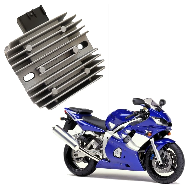 Выпрямитель регулятора напряжения для мотоцикла, подходит для Yamaha YZF R6 R6S 4XY-81960-00-00 1999-2016
Выпрямитель регулятора напряжения для мотоцикла, подходит для Yamaha YZF R6 R6S 4XY-81960-00-00 1999-2016