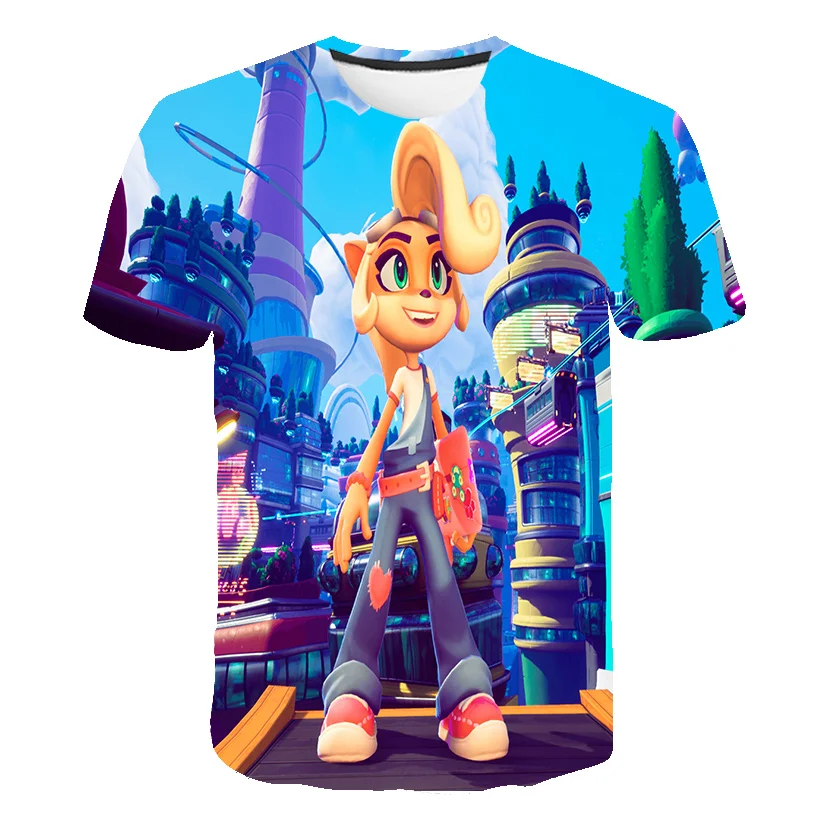 New Crash Bandicoot 3D Print Baby T-shirt Boys And Girls Cute Cartoon Graphic T-shirt Clothing 2021 Summer Hot Tops Kids
New Crash Bandicoot 3D Print Baby T-shirt Boys And Girls Cute Cartoon Graphic T-shirt Clothing 2021 Summer Hot Tops Kids