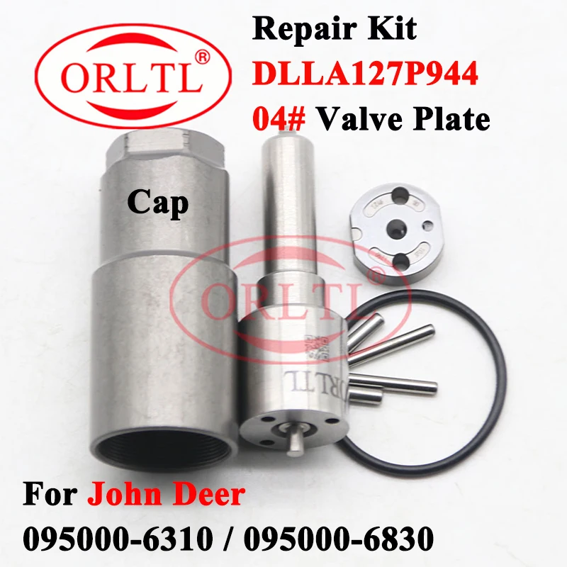 

DIESEL Valve Injector DLLA127P944 Orifice Plate Valve 04# For 095000-6310 095000-6830 RE530362 RE531209 John Deer 6830SE