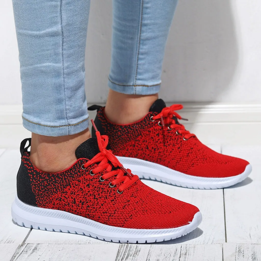 Casual Shoes Woman Sneakers Mesh Strap With Soft Bottom Running Round Toe Lace-Up Red Large Size PU Casual Shoes Woman
Casual Shoes Woman Sneakers Mesh Strap With Soft Bottom Running Round Toe Lace-Up Red Large Size PU Casual Shoes Woman