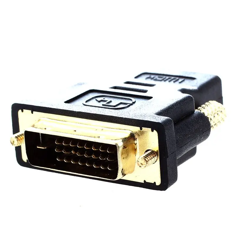 DVI на преобразование HDMI адаптер "HDMI: женские полусапожки на шнурках," "DVI 24 pin-код: мужской"
DVI на преобразование HDMI адаптер "HDMI: женские полусапожки на шнурках," "DVI 24 pin-код: мужской"