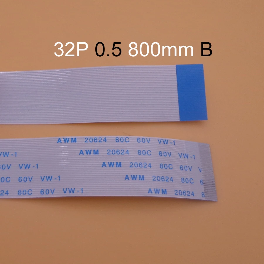 2pcs/10pcs/20pcs New FFC FPC flat flexible cable 0.5mm pitch 32 pin 6PIN type A Length 800mm 80cm Width 16.5mm Ribbon Flex Cable
2pcs/10pcs/20pcs New FFC FPC flat flexible cable 0.5mm pitch 32 pin 6PIN type A Length 800mm 80cm Width 16.5mm Ribbon Flex Cable