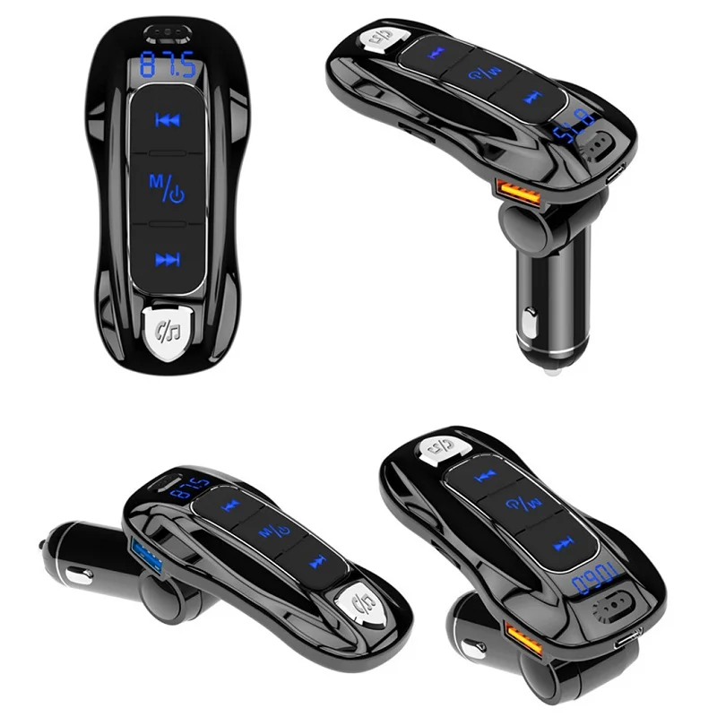 Car FM Transmitter bluetooth 5.0 Music Player MP3 Player FM Transmitter Wireless Handsfree Car Kit Support TF Card U Disk
Car FM Transmitter bluetooth 5.0 Music Player MP3 Player FM Transmitter Wireless Handsfree Car Kit Support TF Card U Disk