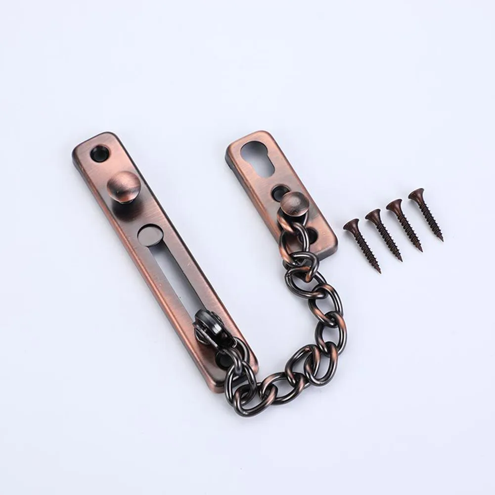 1PC Stainless Steel Security Guard Chain Bolt Locks Safety Slide Bolt Chain Lock Guard Cabinet Latch Anti-theft Door Hardware
1PC Stainless Steel Security Guard Chain Bolt Locks Safety Slide Bolt Chain Lock Guard Cabinet Latch Anti-theft Door Hardware