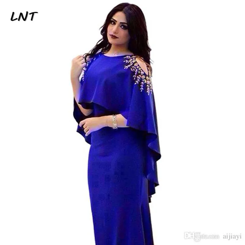 Royal Blue Long Evening Dresses with Cape Formal Wear Women's Fashion Collections
Royal Blue Long Evening Dresses with Cape Formal Wear Women's Fashion Collections