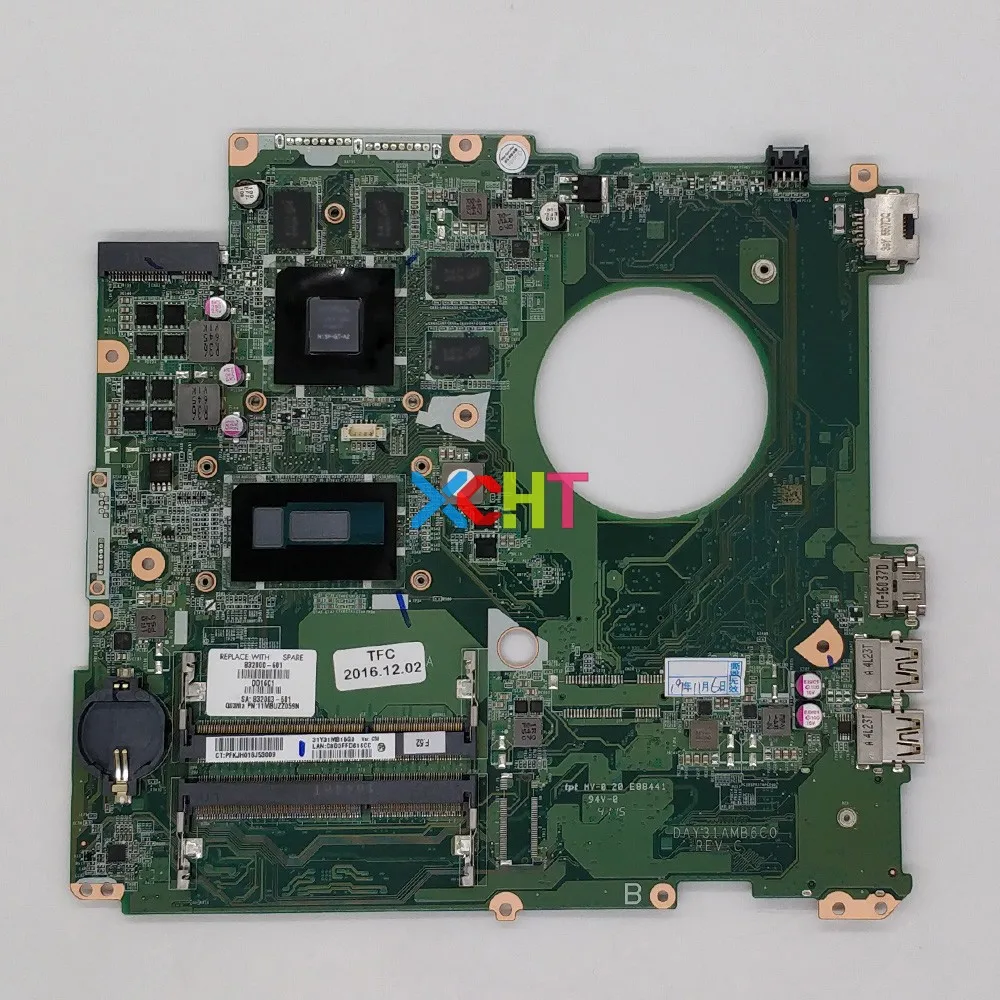 for HP Envy 17T 17T-K300 832000-601 DAY31AMB6C0 w i7-5500U CPU 850M/4GB GPU NoteBook PC Laptop Motherboard Mainboard
for HP Envy 17T 17T-K300 832000-601 DAY31AMB6C0 w i7-5500U CPU 850M/4GB GPU NoteBook PC Laptop Motherboard Mainboard