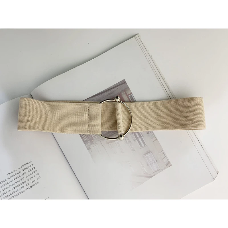 Johnature Fashion Simple Elastic Elasticity Women Belts 2021 New Round Button Decoration Draw Back All Match Belts
Johnature Fashion Simple Elastic Elasticity Women Belts 2021 New Round Button Decoration Draw Back All Match Belts