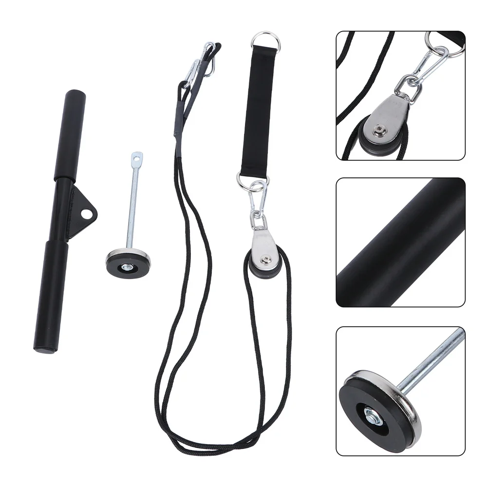 1 Set Arm Strength Training Exerciser Forearm Wrist Roller Trainer Fitness Rope
1 Set Arm Strength Training Exerciser Forearm Wrist Roller Trainer Fitness Rope