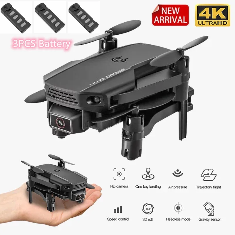 Mini Drone With 4K HD Camera WiFi FPV RC Foldable Drone Altitude Hold Flight Time 3D Rolling RC Quadcopter With Carry Bag Gifts
Mini Drone With 4K HD Camera WiFi FPV RC Foldable Drone Altitude Hold Flight Time 3D Rolling RC Quadcopter With Carry Bag Gifts