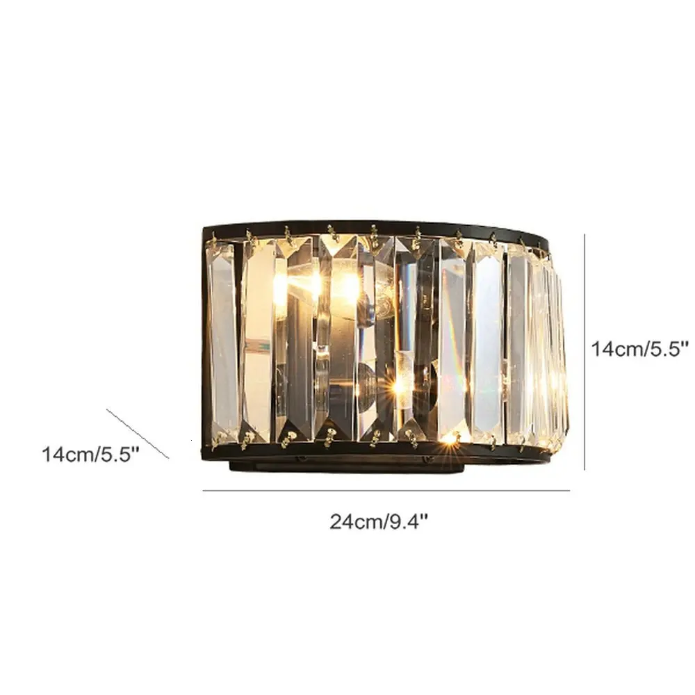 Modern Crystal Wall Lamp Wall Light For Living Room Bathroom Light Industrial Decor deco maison wall lights for home
Modern Crystal Wall Lamp Wall Light For Living Room Bathroom Light Industrial Decor deco maison wall lights for home