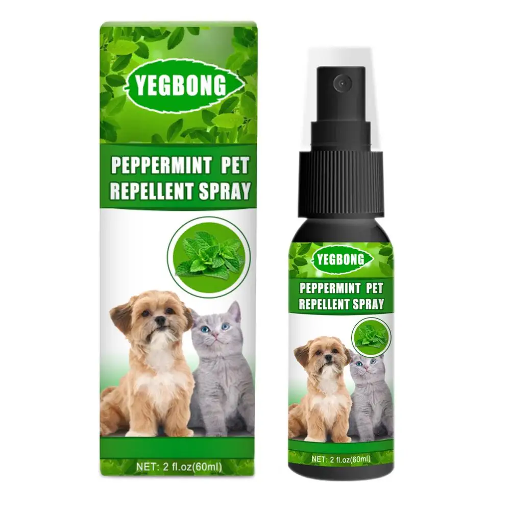 Natural Peppermint Pet Spray Long-Lasting Flea And Tick Spray Block 60ml Bugs Professional Natural Mint Spray For Flea And Tick
Natural Peppermint Pet Spray Long-Lasting Flea And Tick Spray Block 60ml Bugs Professional Natural Mint Spray For Flea And Tick
