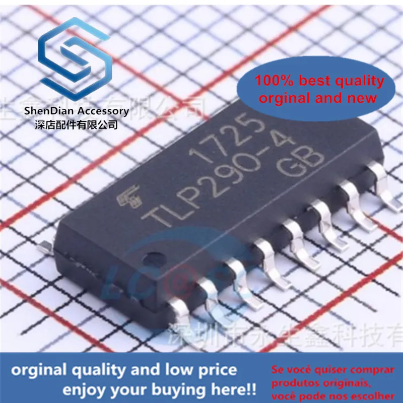Только оригинальный новый патч TLP290-4GB мкг SOP16 TLP290-4, четыре-канальная оптопара импортных точек, 10 шт.
Только оригинальный новый патч TLP290-4GB мкг SOP16 TLP290-4, четыре-канальная оптопара импортных точек, 10 шт.