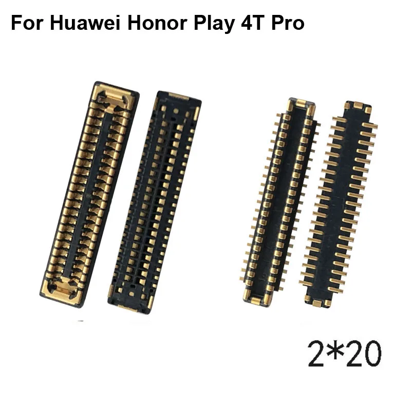 2 шт. для Huawei Honor PLAY 4 T PRO ЖК-дисплей экран FPC коннектор логика на материнской плате -