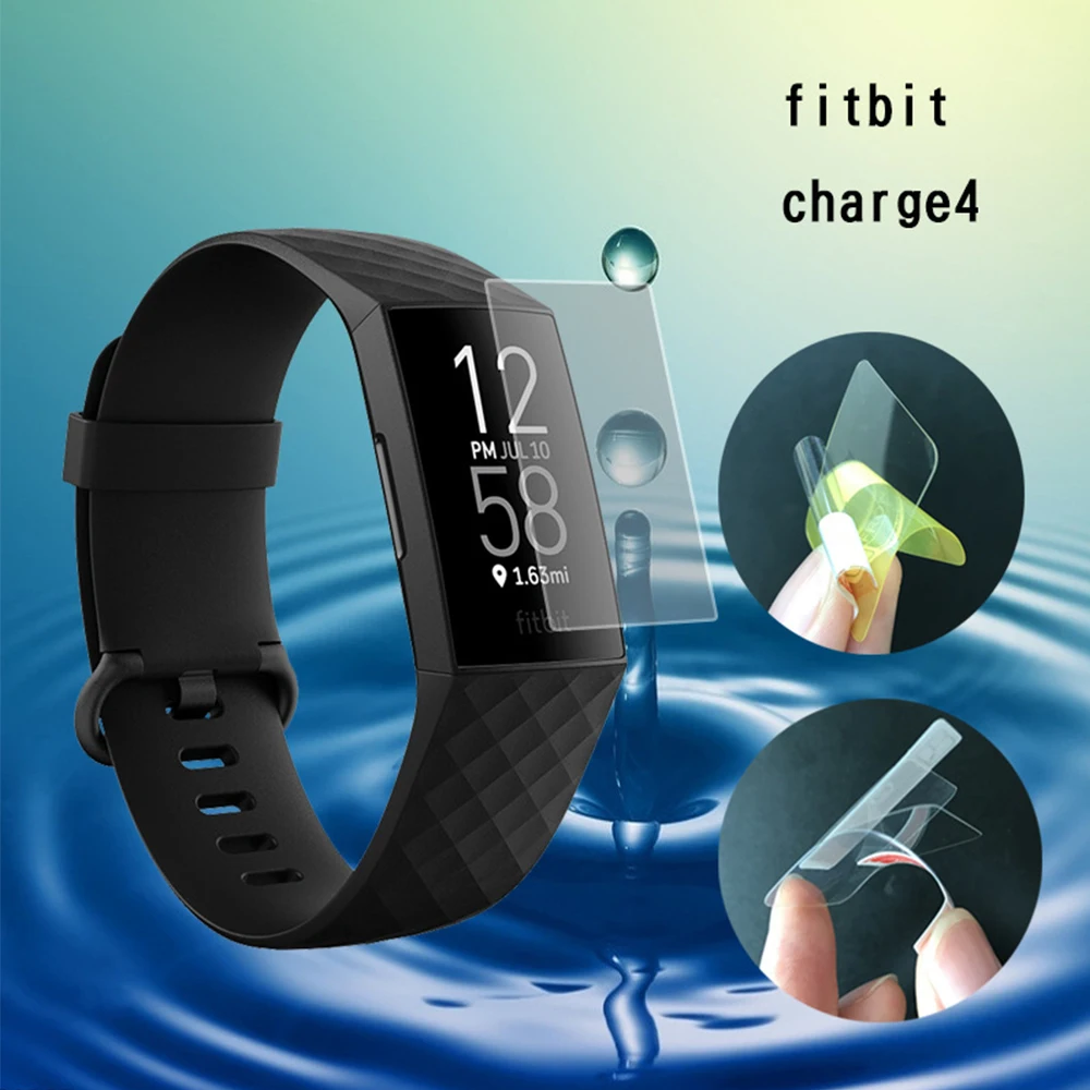 5 шт. защитная пленка для умных часов Fitbit Charge 3 4 | Электроника