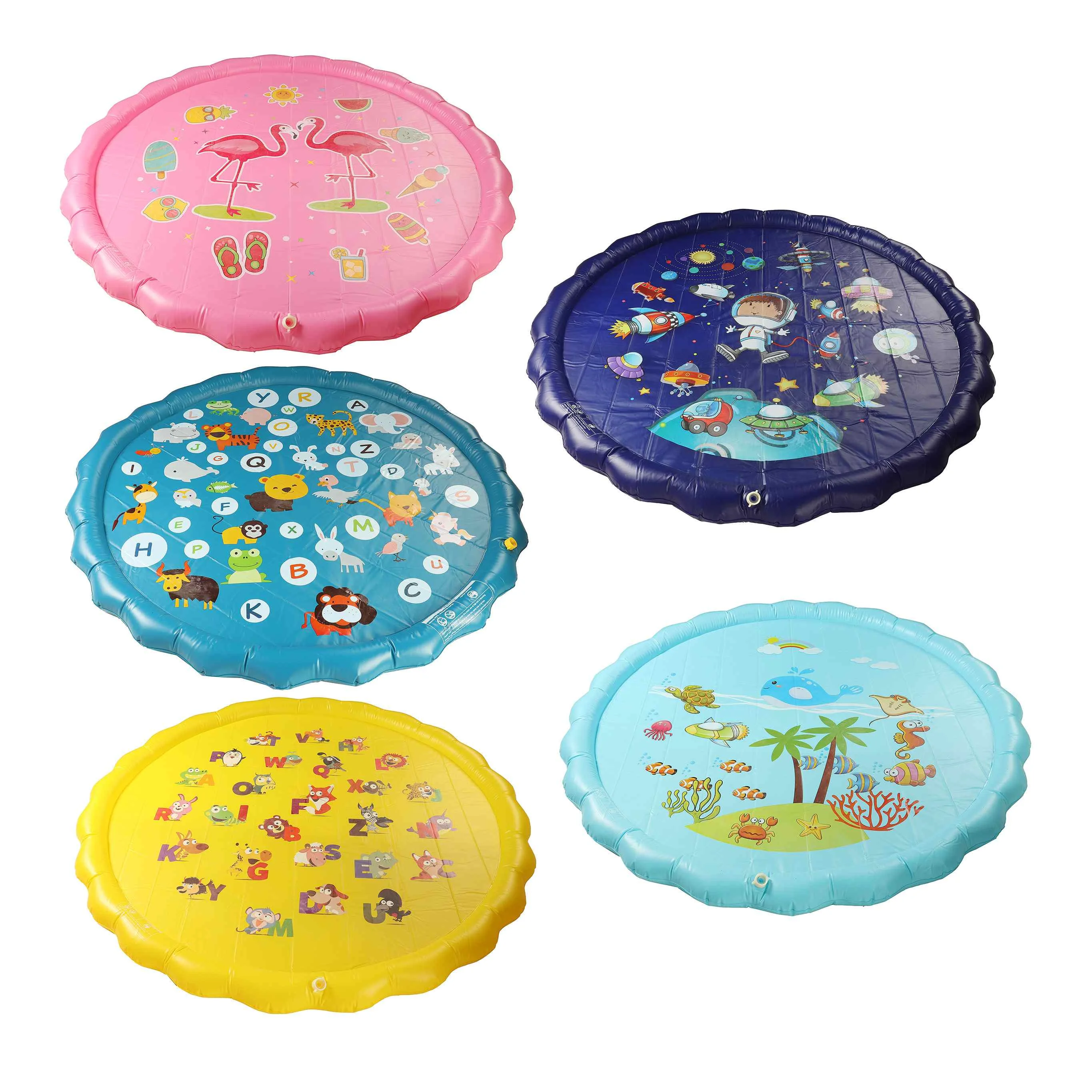 Outdoor Water Spray Pad Beach Sea Animal Inflatable Water Spray Kids Sprinkler Play Pad Mat Water Game Beach Mat Cushion Toys
Outdoor Water Spray Pad Beach Sea Animal Inflatable Water Spray Kids Sprinkler Play Pad Mat Water Game Beach Mat Cushion Toys