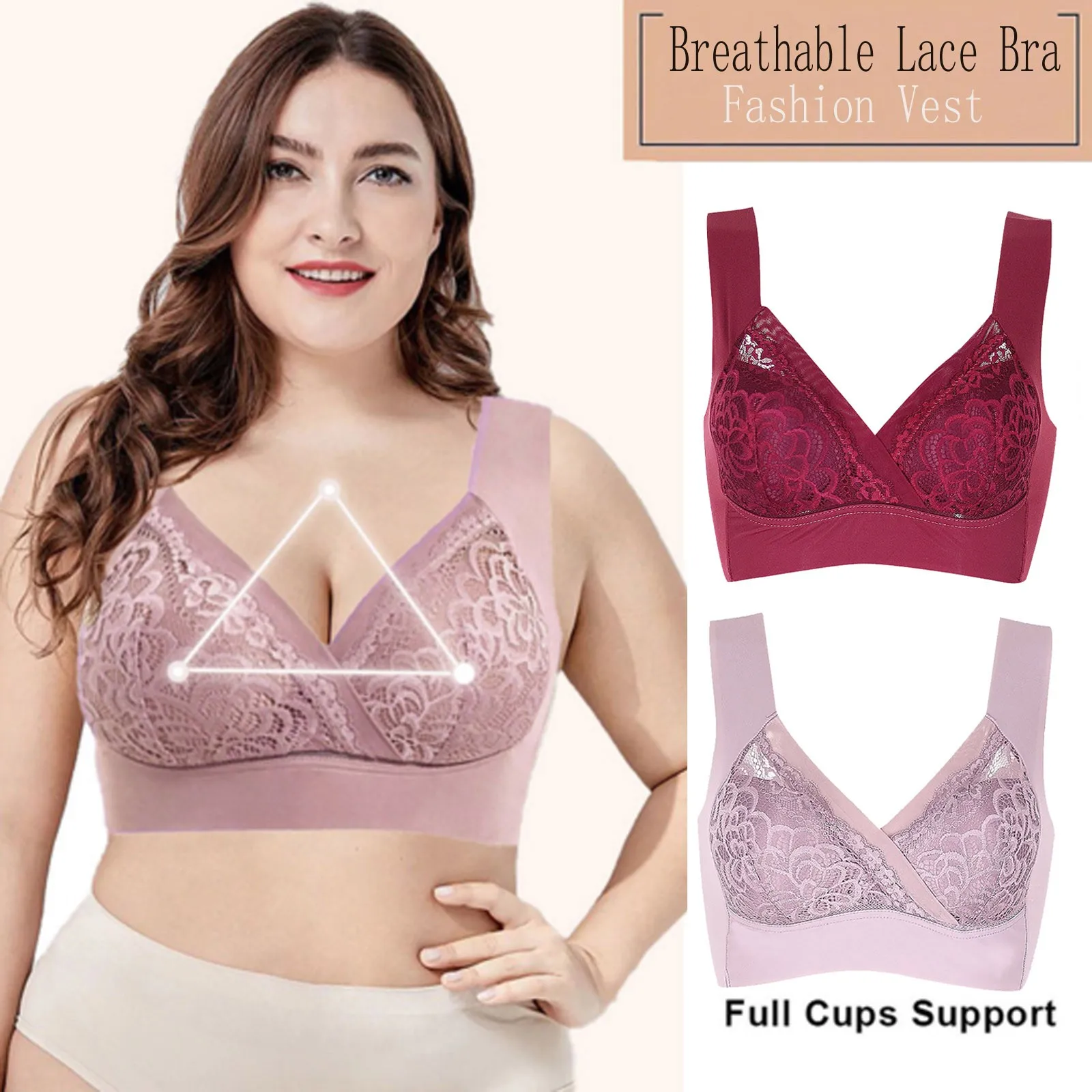 2PCS Women Bralette Sexy Bras Push Up Lingerie Seamless Bra Girl Underwear lady Wireless Brassiere Female Intimates No rims FFT
2PCS Women Bralette Sexy Bras Push Up Lingerie Seamless Bra Girl Underwear lady Wireless Brassiere Female Intimates No rims FFT