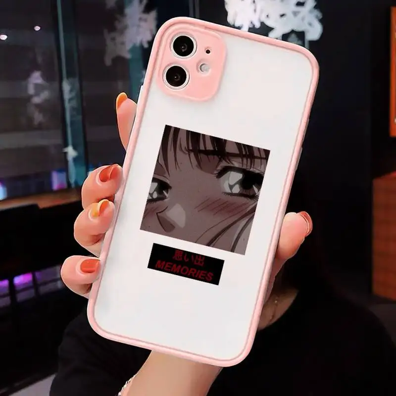 Sad Japanese Anime Aesthetic Phone Case matte transparent For iphone 7 8 11 12 plus mini x xs xr pro max cover 
Sad Japanese Anime Aesthetic Phone Case matte transparent For iphone 7 8 11 12 plus mini x xs xr pro max cover